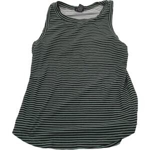 rue21 M Green Black Striped Top